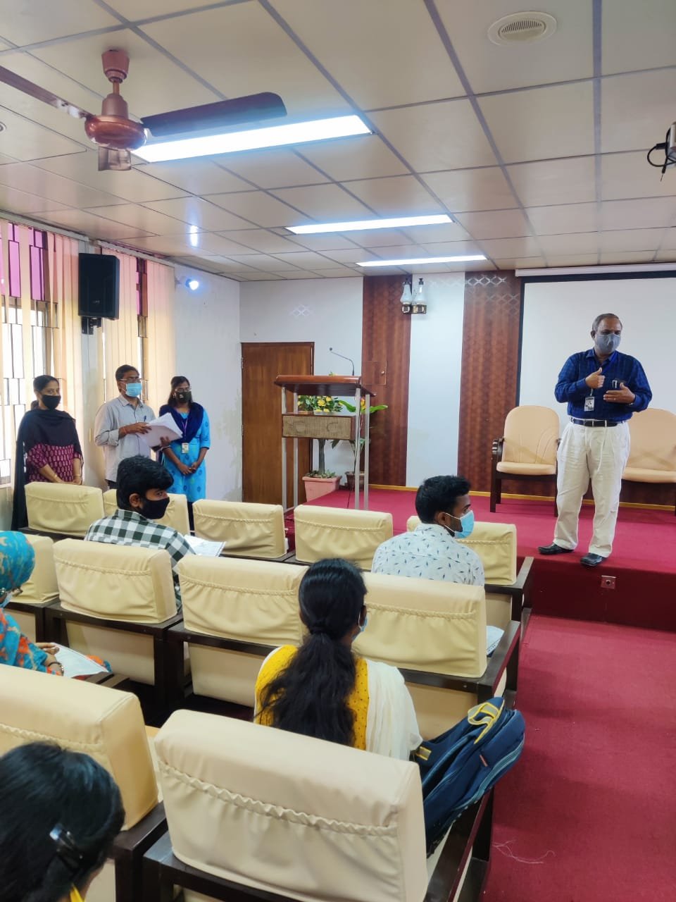 Sponsorship Order Issue Event for the Anna University Students Academic Year<br> 2020 – 2021 <br> (10.03.2021)