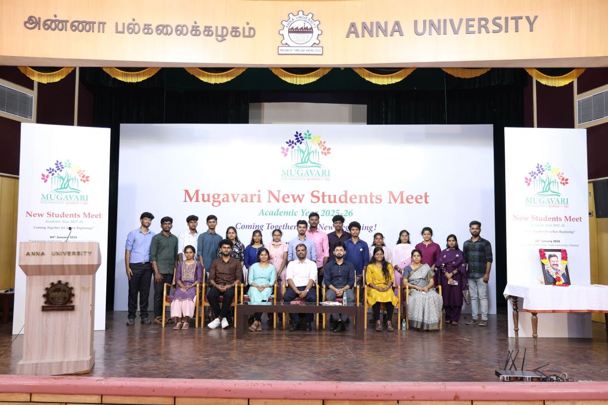 Mugavari New Students & Chennai Students <br>Meet – 2025<br> (04.01.2026)